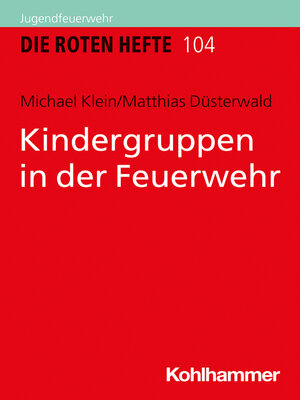 cover image of Kindergruppen in der Feuerwehr